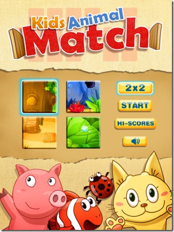 Kids Animal Match HD