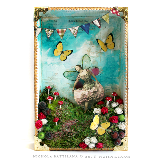 Paper Fairy Shadowbox - Nichola Battilana pixiehill.com