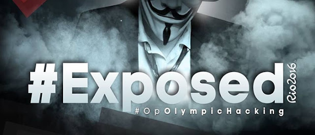 Hackers da Anonymous entram em ação no Rio 2016 e derrubam sites e expõe dados.
