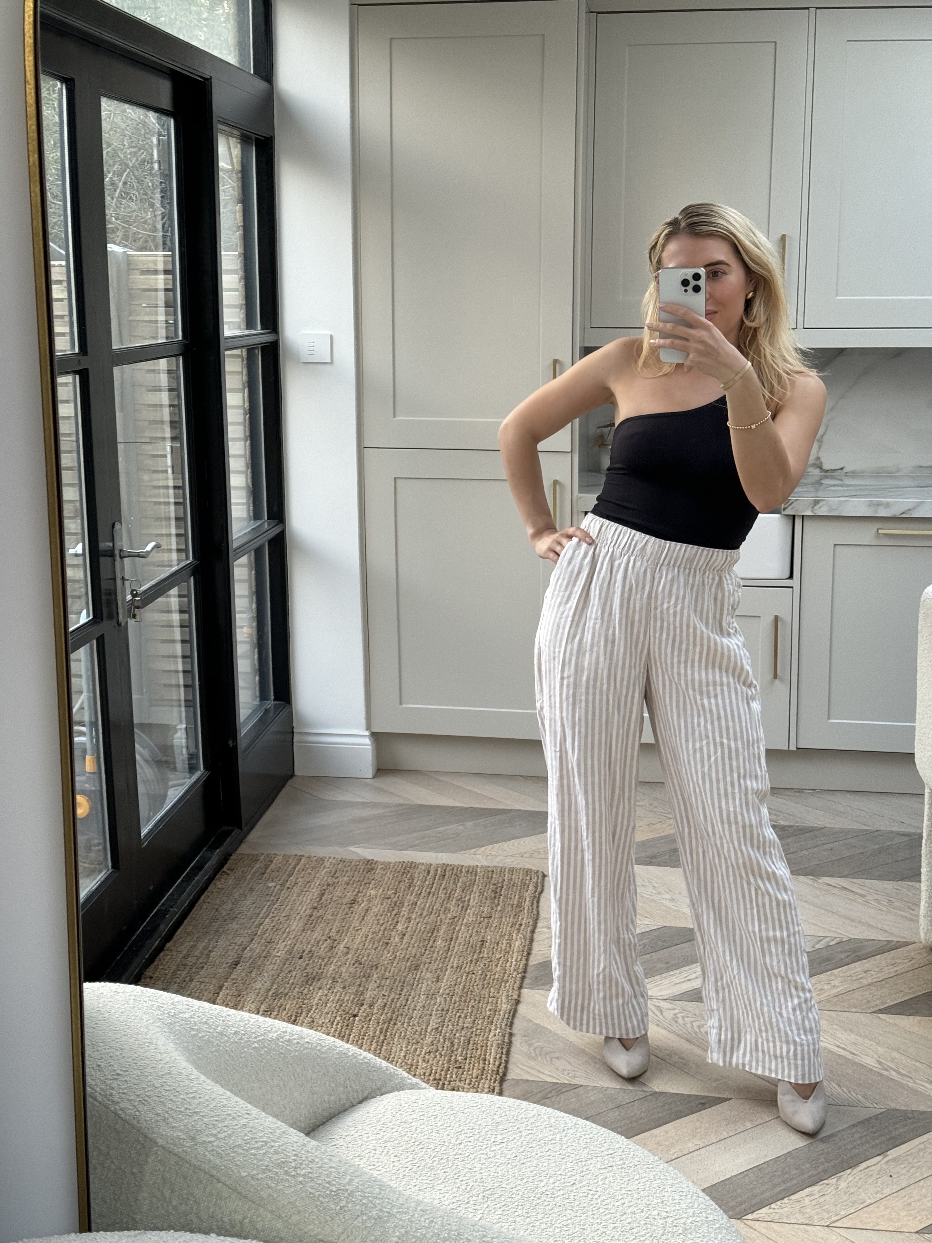 Linen Blend Pants