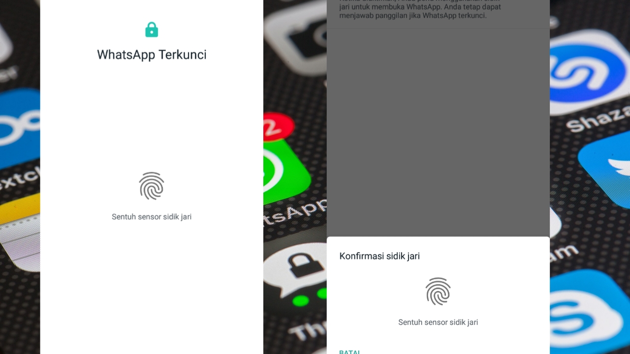 Cara Mengunci Whatsapp Dengan Sidik Jari Tanpa Aplikasi Lain