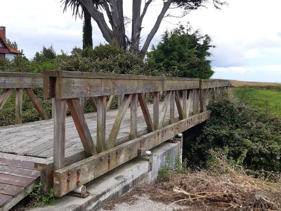 Puente de madera