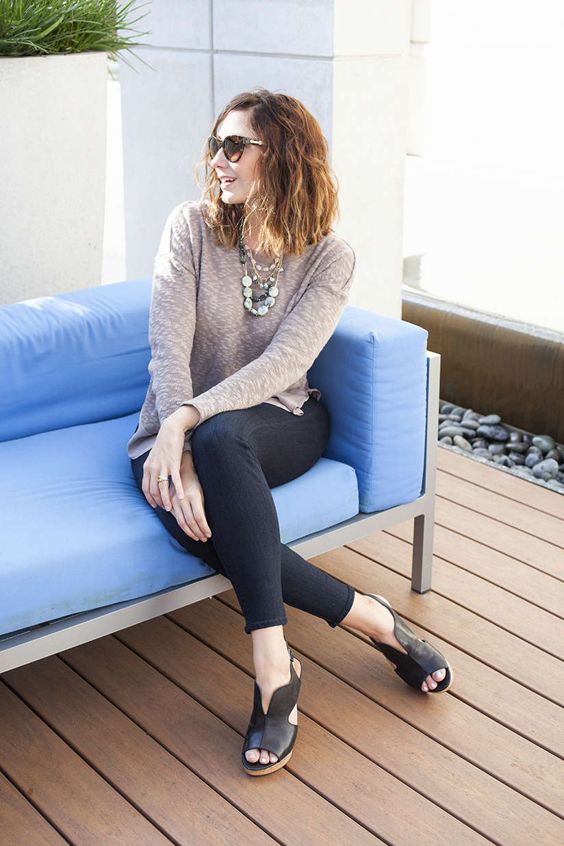 Fashion and lifestyle blogger Amy West outfit post featuring Anthropologie