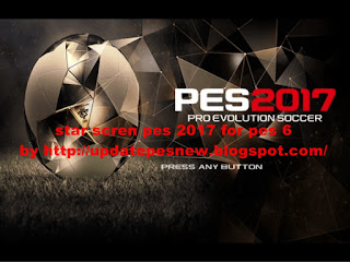 Download Start Screen PES 2017 For PES 6