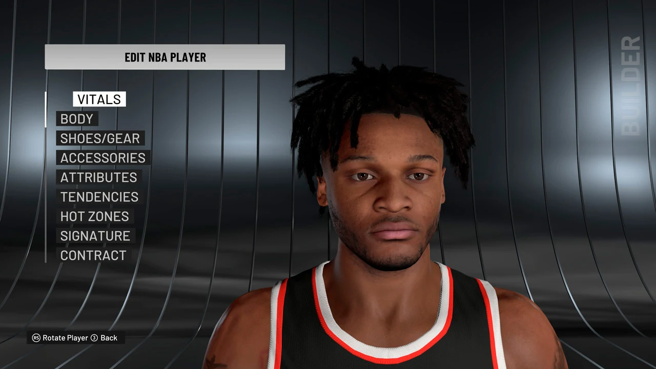 NBA 2K22 Josh Hall Cyberface