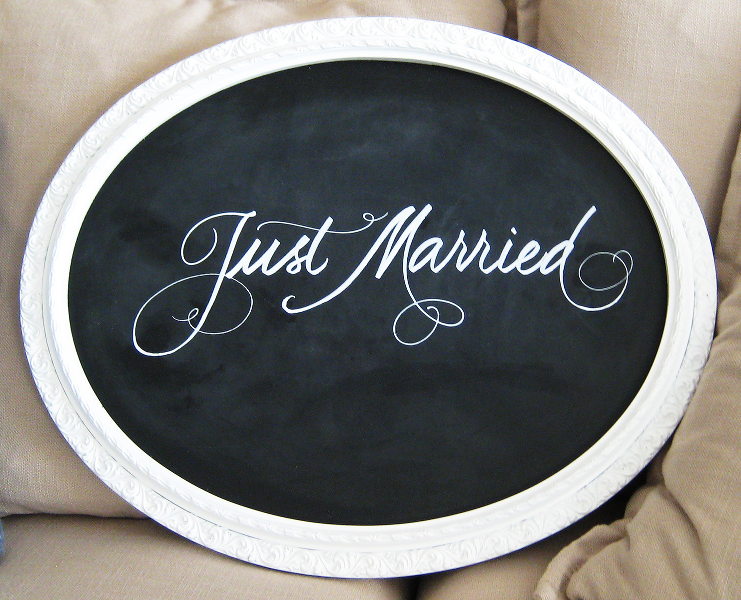 chalkboard wedding decor