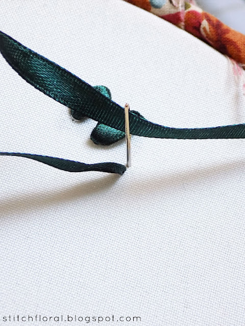 Ribbon embroidery: basic stitches