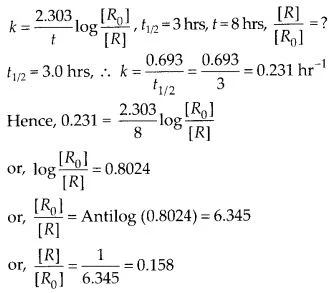 Solutions Class 12 Chemistry Chapter-4 (Chemical Kinetics)