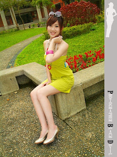 Shen Angel Taiwanese Model Sexy Short Skirt Special Collection Photo 18