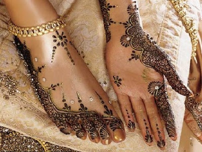 Mehandi Designs For Arabic Bridal