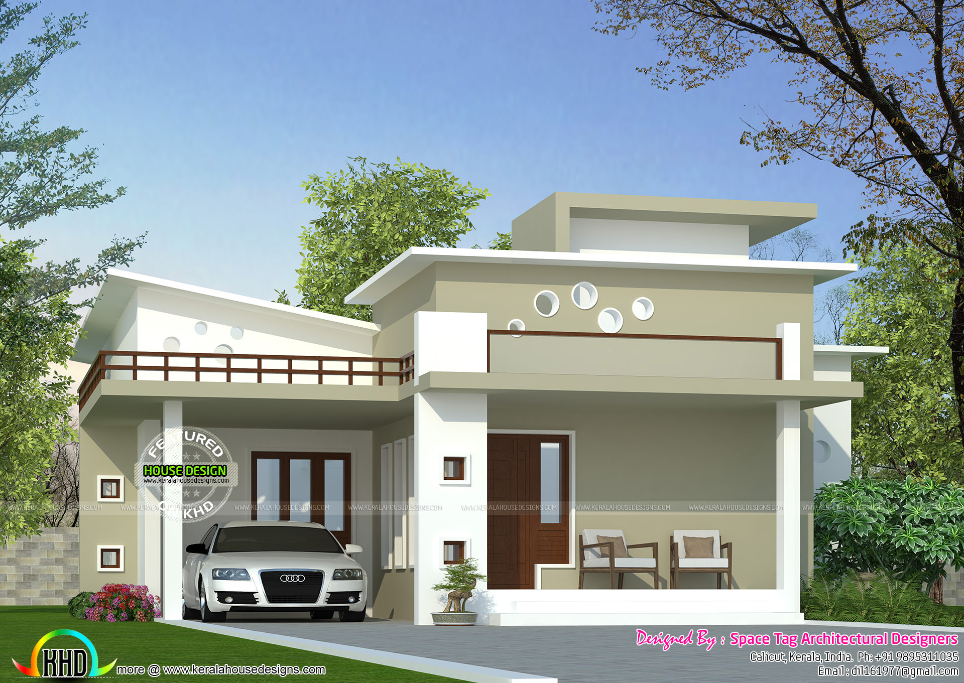 Low cost  Kerala  home  design  Kerala  home  design  and floor 