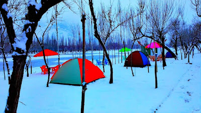 کتپناہ جھیل (لیک ویو ریسٹورنٹ) موسم سرما کا موسم دو Katpanah lake(Lake View Restaurant)Winter Seasion 2021