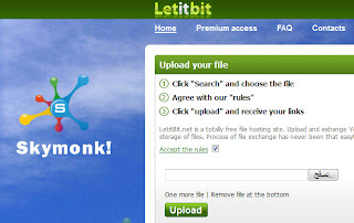 Skymonk برنامج للتحميل من Letibit