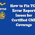 How to Fix TCF Error Report Issues for Certified CMP Coverage