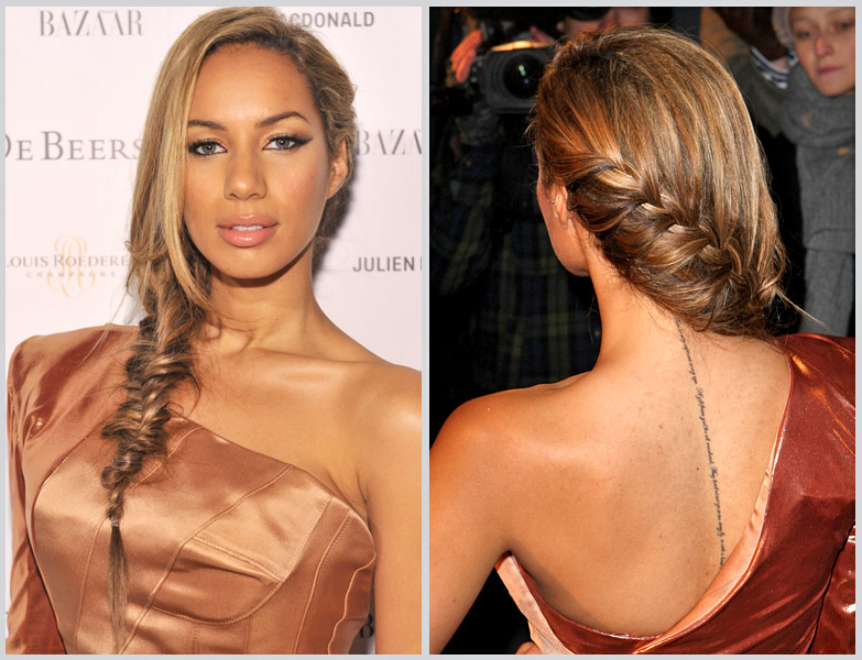 Third up Blake Lively Blake's side braid fits her personality and looks 