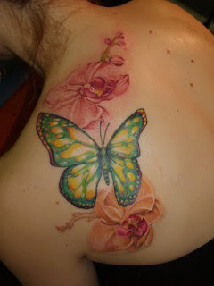 Upper Back Tattoo Ideas With Butterflies Tattoo Designs Especially Picture Upper Back Butterflies Tattoos For Women Tattoo Gallery 5