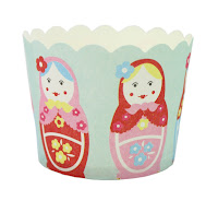 Robert Gordon Russian Babushka Doll Cupcake Cup