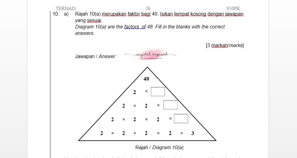 Topik & Soalan Wajib Ada Dalam Exam PT3 - Cara Jawab + Tip 