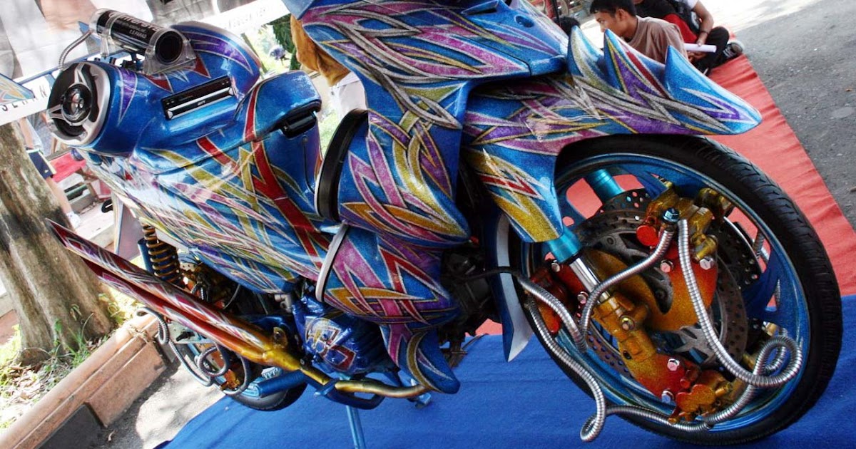 Aksesoris motor: Modifikasi Suzuki Shogun 125