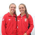  Hermanas Valeria y Alessia Palacios ganaron medalla de plata en Mundial de Remo Sub 23