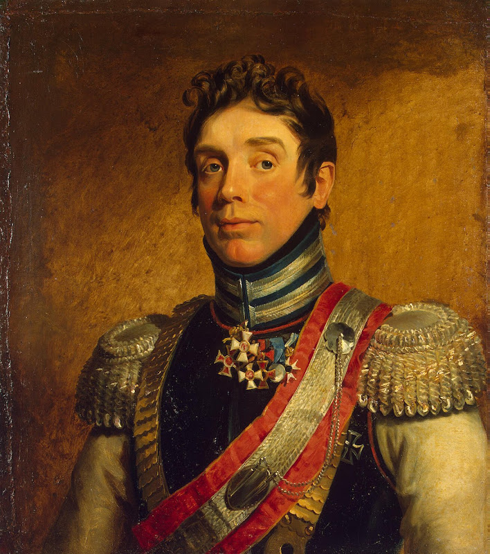 Portrait of Karl V. Budberg by George Dawe - History, Portrait Paintings from Hermitage Museum