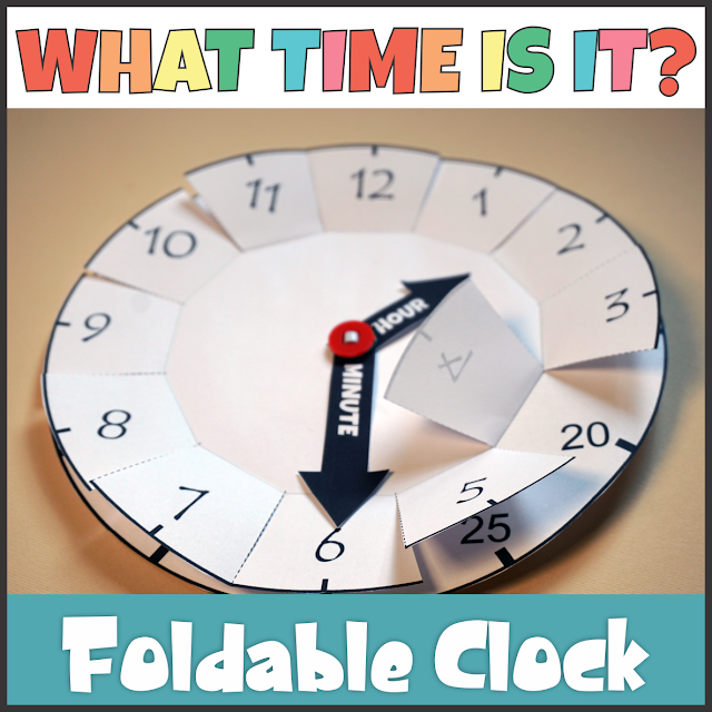 https://www.teacherspayteachers.com/Product/Foldable-Clock-Telling-Time-Activity-4050989