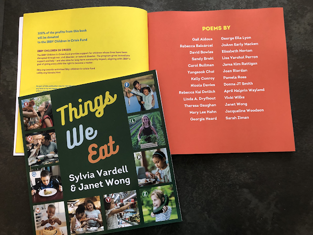 Book: Things We Eat, open to show list of authors