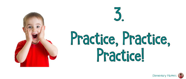 Tips for Teaching Procedures: Here are three tips to help set expectations for procedures at the beginning of the school year!