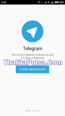 Transaksi Server Thalita Reload Pulsa Online Termurah Bisa via Aplikasi Telegram