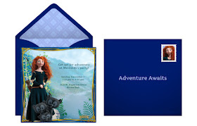 Free Disney Brave invitations