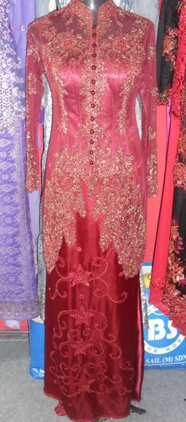 Koleksi Baju Songket Pengantin Terbaru 