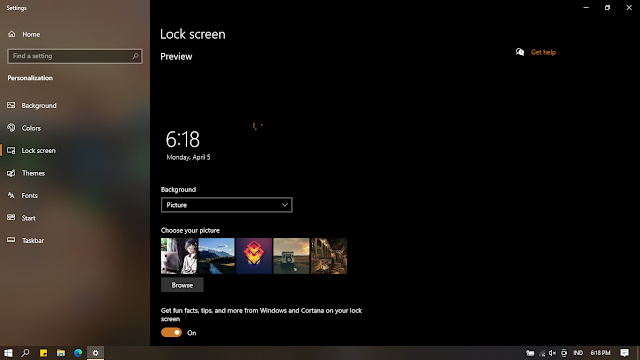 Cara Atasi Windows 10 Tidak Bisa Ganti Background Lock Sreen