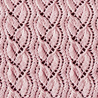 Eyelet Lace 31: Bellflower | Knitting Stitch Patterns.