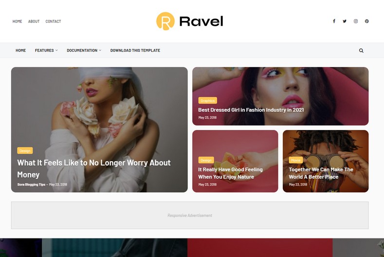 Ravel Blogger Template