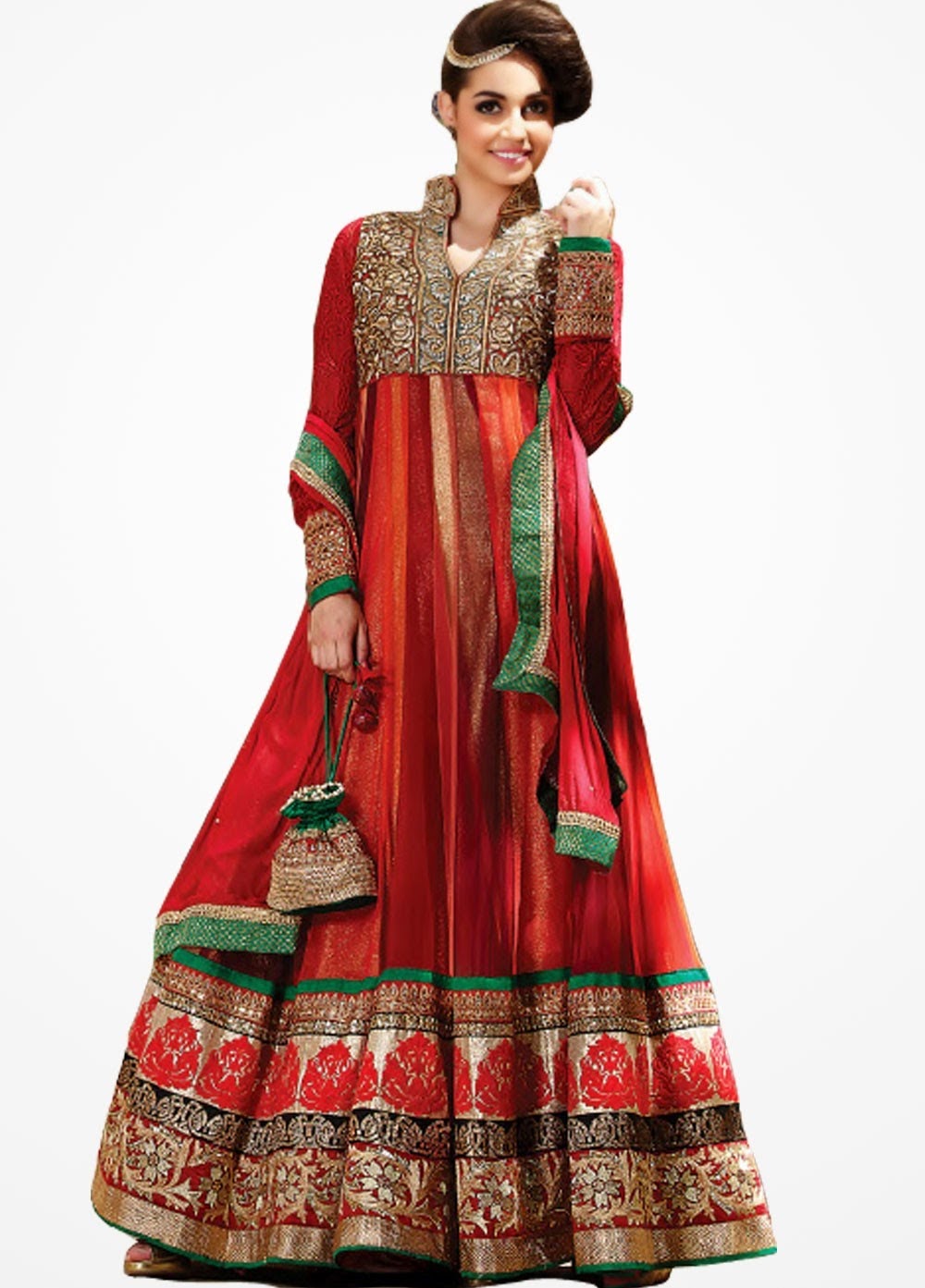 New Designer Long Length Anarkali Suit 