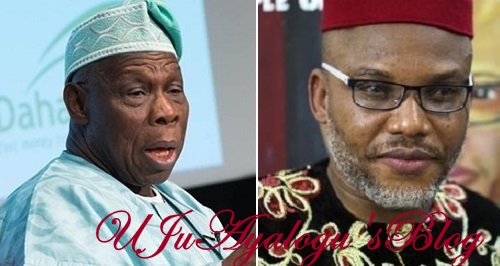 Nnamdi Kanu threatens to kill Obasanjo