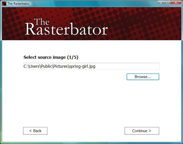 the rasterbator software
