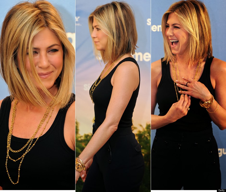  Jennifer  Aniston  New Short  Hair  Bob Top and Trend Hairstyle 