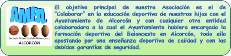 AMPA Escuela Municipal de Baloncesto Alcorcón