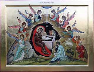 Рождество Христово. Современная икона