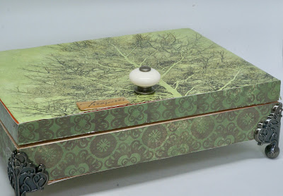 Finished Tree Inspired Box by BayMoonDesign