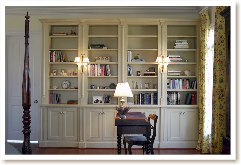 Off for the Season: Bookcase Sconce.