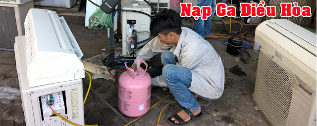 Nạp gas điều hòa tại quận Hoàng Mai