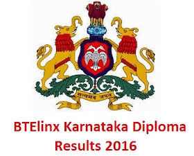 Karnataka Diploma Result 2016 Nov / Dec