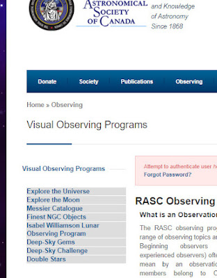 locked out of the RASC web site