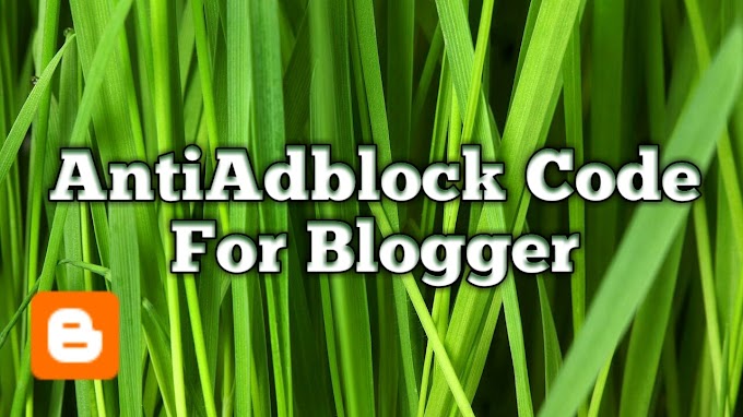 How to Set Adblock disable on blogger | Anti adblock