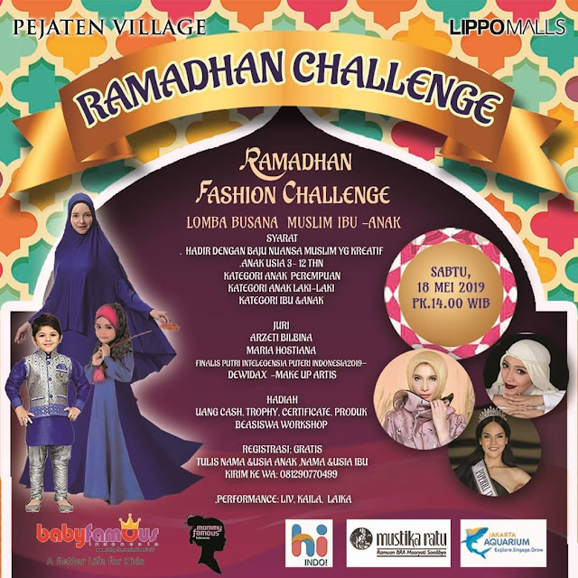  Lomba  Busana Muslim anak  Ibu anak  LOMBA  FASHION  SHOW  