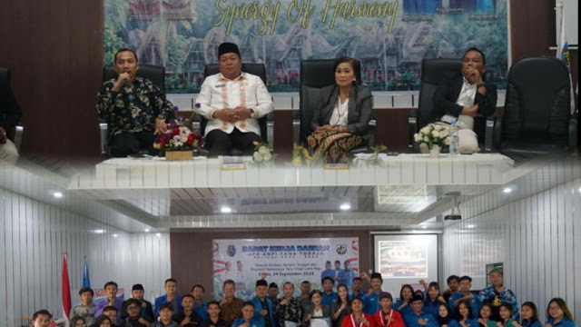 Talkshow dan Rakerda DPD II KNPI Tana Toraja di Hadiri Tamu Undangan Istimewa