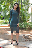 Simran Choudhary Cute beauty with dimples in transparent Green Tight Short Dress ~  Exclusive 007.jpg