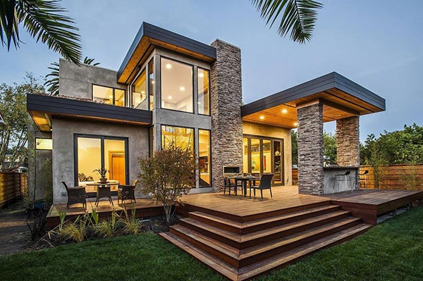 Gambar desain rumah eropa modern